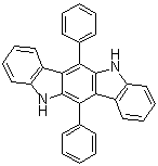 5,11-二氢-6,12-二苯基吲哚并[3,2-b]咔唑分子结构 (CAS 910217-11-7)