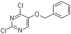 2,4-二氯-5-苄氧基嘧啶分子结构 (CAS 91183-17-4)