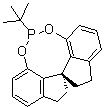 (11aS)-5-叔丁基-10,11,12,13-四氢二茚并[7,1-de:1',7'-fg][1,3,2]二氧杂磷杂环辛二烯分子结构 (CAS 912457-08-0)