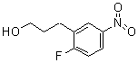 2-Fluoro-5-nitrobenzenepropanol molecular structure (CAS 91319-51-6)
