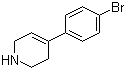4-(4-Bromophenyl)-1,2,3,6-tetrahydropyridine molecular structure (CAS 91347-99-8)