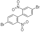 4,4'-二溴-2,2'-二硝基-1,1'-联苯分子结构 (CAS 91371-12-9)