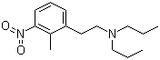 N,N-二丙基-2-甲基-3-硝基苯乙胺分子结构 (CAS 91374-23-1)