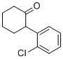 2-(2-氯苯基)环己烷-1-酮分子结构 (CAS 91393-49-6)