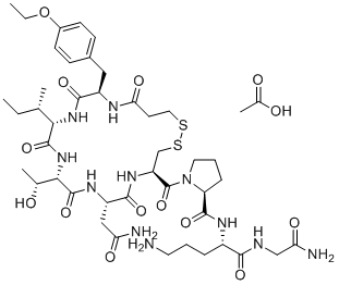 阿托西班乙酸酯分子结构 (CAS 914453-95-5)
