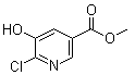 6-Chloro-5-hydroxy-3-pyridinecarboxylic acid methyl ester molecular structure (CAS 915107-30-1)