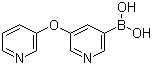 5-(吡啶-3-氧基)吡啶-3-硼酸分子结构 (CAS 918138-36-0)