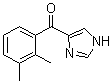 (2,3-二甲基苯基)-1H-咪唑-4-基甲酮分子结构 (CAS 91874-85-0)