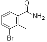 3-Bromo-2-methylbenzamide molecular structure (CAS 919363-09-0)