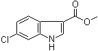 6-氯-1H-吲哚-3-羧酸甲酯分子结构 (CAS 921194-97-0)