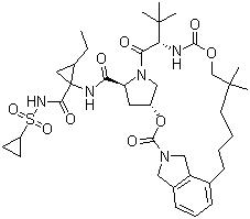 Vaniprevir molecular structure (CAS 923590-37-8)