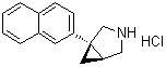Centanafadine hydrochloride molecular structure (CAS 923981-14-0)