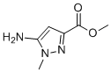 甲基5-氨基-1-甲基-1H-吡唑-3-羧酸酯分子结构 (CAS 92406-53-6)