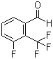 3-氟-2-三氟甲基苯甲醛分子结构 (CAS 924817-93-6)