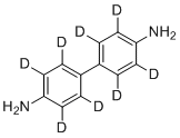 联苯胺-d8分子结构 (CAS 92890-63-6)
