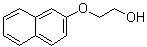 2-(2-Naphthyloxy)ethanol molecular structure (CAS 93-20-9)