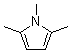 1,2,5-三甲基吡咯分子结构 (CAS 930-87-0)