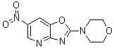 2-(4-吗啉基)-6-硝基-恶唑并[4,5-b]吡啶分子结构 (CAS 931321-16-3)