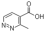 3-Methyl-4-pyridazinecarboxylic acid molecular structure (CAS 933715-17-4)