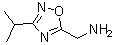 3-(1-Methylethyl)-1,2,4-oxadiazole-5-methanamine molecular structure (CAS 936940-67-9)