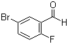 5-溴-2-氟苯甲醛分子结构 (CAS 93777-26-5)