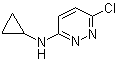 6-氯-N-环丙基-3-哒嗪胺分子结构 (CAS 941294-45-7)
