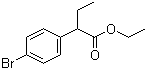 2-(4-溴苯基)丁酸乙酯分子结构 (CAS 943742-86-7)