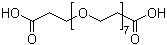 4,7,10,13,16,19,22-七氧杂二十五烷二酸分子结构 (CAS 94376-75-7)