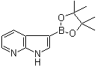 7-氮杂吲哚-3-硼酸频哪醇酯分子结构 (CAS 945256-29-1)