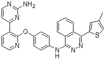 AMG 900分子结构 (CAS 945595-80-2)