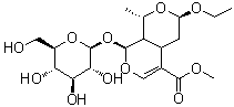 7-O-乙基莫诺苷分子结构 (CAS 945721-10-8)