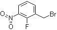 2-氟-3-硝基溴苄分子结构 (CAS 946125-65-1)