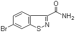 6-Bromobenzo[d]isothiazole-3-carboxamide molecular structure (CAS 947691-81-8)