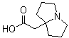 四氢-1H-吡咯里嗪-7a(5H)-乙酸分子结构 (CAS 94794-30-6)