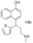 度洛西汀 EP 杂质C氢溴酸盐分子结构 (CAS 949096-01-9)