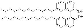 (1R)-7,7'-Didodecyl-[1,1'-binaphthalene]-2,2'-diol molecular structure (CAS 949581-04-8)