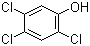 2,4,5-Trichlorophenol molecular structure (CAS 95-95-4)