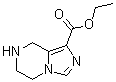 5,6,7,8-四氢咪唑并[1,5-a]吡嗪-1-羧酸乙酯分子结构 (CAS 951627-01-3)