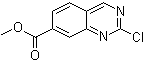 2-氯-7-喹唑啉羧酸甲酯分子结构 (CAS 953039-79-7)
