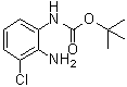 tert-Butyl (2-amino-3-chlorophenyl)carbamate molecular structure (CAS 954238-81-4)