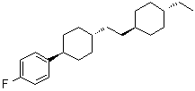 [trans(trans)]-1-[4-[2-(4-Ethylcyclohexyl)ethyl]cyclohexyl]-4-fluorobenzene molecular structure (CAS 95837-21-1)