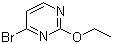 4-溴-2-乙氧基嘧啶分子结构 (CAS 959240-78-9)