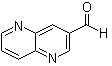 1,5-萘啶-3-甲醛分子结构 (CAS 959617-49-3)