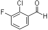 2-氯-3-氟苯甲醛分子结构 (CAS 96516-31-3)
