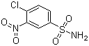 3-硝基-4-氯苯磺酰胺分子结构 (CAS 97-09-6)