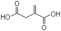 衣康酸分子结构 (CAS 97-65-4)