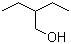 2-乙基-1-丁醇分子结构 (CAS 97-95-0)
