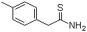 2-对甲苯基硫代乙酰胺分子结构 (CAS 97426-53-4)