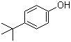 4-叔丁基苯酚分子结构 (CAS 98-54-4)