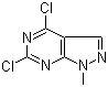 4,6-二氯-1-甲基-1H-吡唑并[3,4-d]嘧啶分子结构 (CAS 98141-42-5)